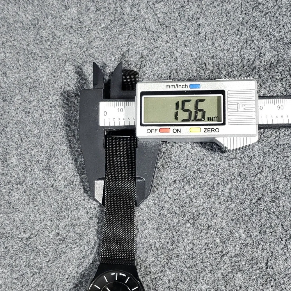 Skagen Ladies Watch‎ Titanium Black Dial Mesh Stainless Steel Band  233STMB
